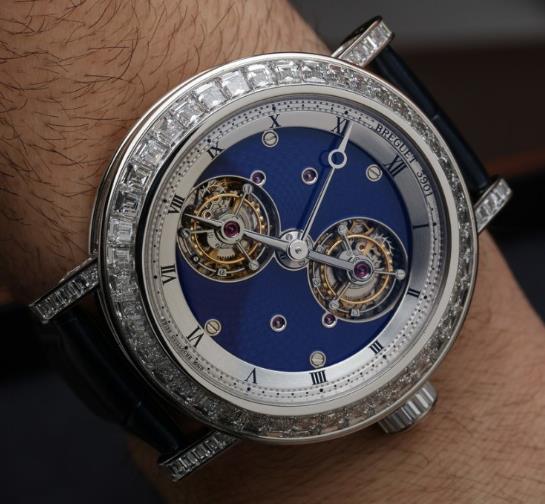 Breguet Double Tourbillon 5349 镶钻腕表（图2）